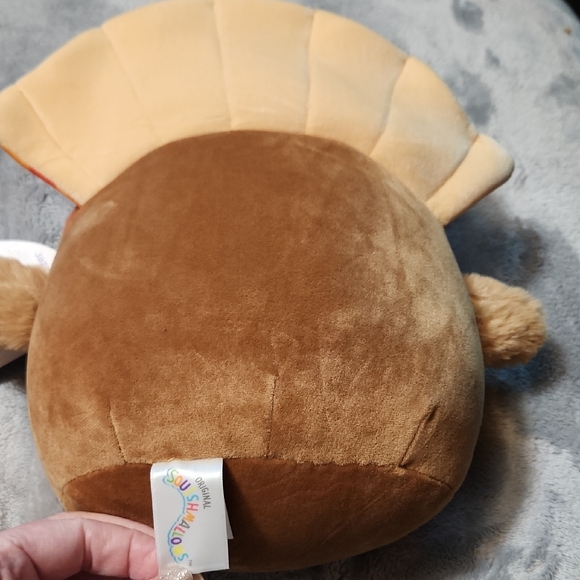 Squishmallows Gobrianna Turkey Plush - Brown, Orange & Yellow - Picture 3 of 4